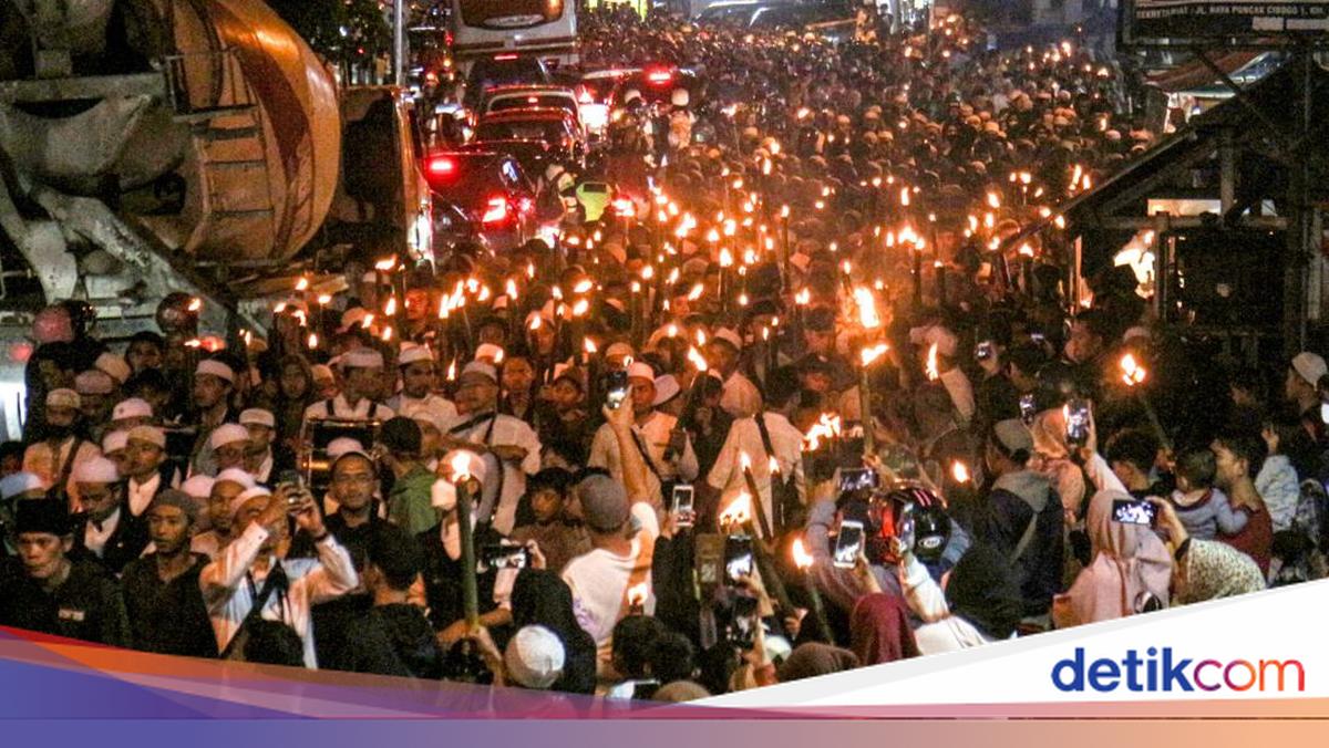 Ada Pawai Obor 1 Muharam, Hindari Jalur Puncak Bogor Malam Ini