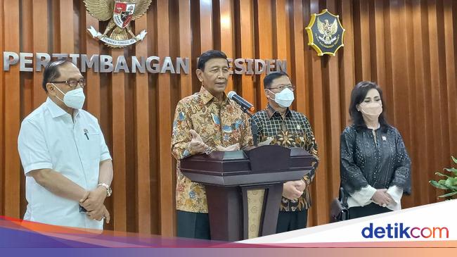 Wiranto Meets with BEM Nusantara to Discuss Cooking Oil-Jokowi Issues for 3 Periods