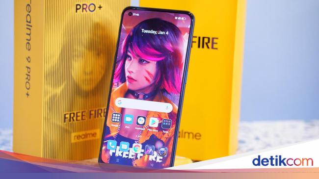 Realme 9 Pro+ Free Firee Siap Goda Survivor