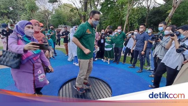 Flashback Anies Inaugurated Tebet Eco Park 2 Months Ago, Now Temporarily Closed