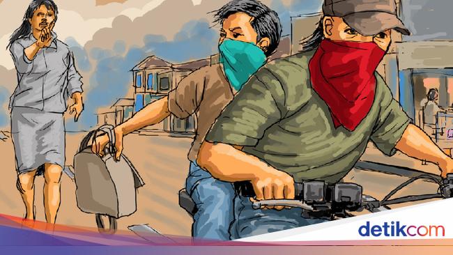 Jambret HP Bikin Emak-emak Depok Tersungkur 4 Kali Beraksi dalam Sehari