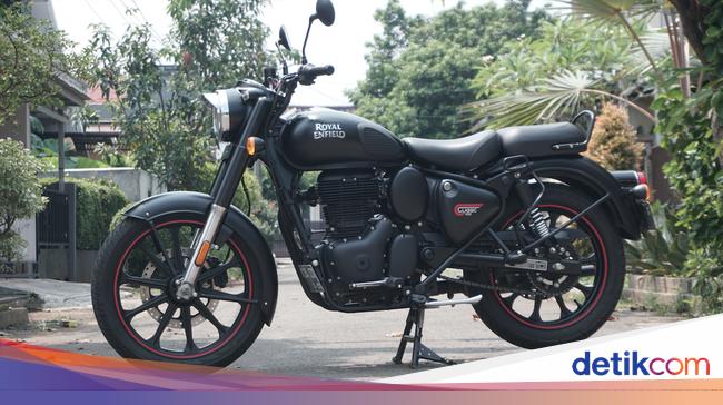 Selling price listing for Royal Enfield motorcycles in Indonesia, pocket bikes