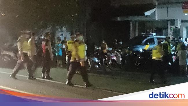 Tahun Baru di Mamuju, Polisi Sita Motor Knalpot Brong dan Atur Lalulintas