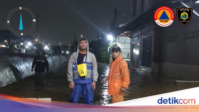 It was raining, 10 points in Tangerang-Tangsel were submerged by floods