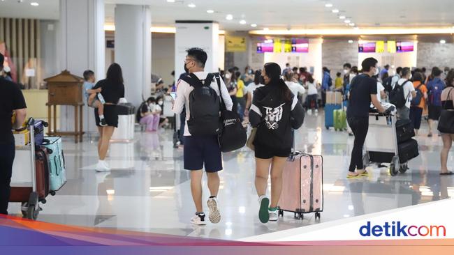 43.203 Orang Tinggalkan Bali via Bandara Ngurah Rai pada 2 Januari 2026