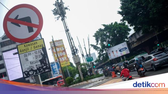 DKI Jakarta’s Odd-Even Expansion Starts Tomorrow, No Traffic Tickets at 13 New Points