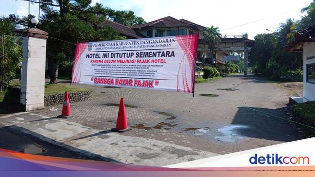 Hotel Di Pangandaran Disegel Gegara Tunggak Pajak Setengah Miliar 