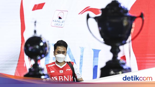 The Lineup of Indonesia Vs India in the 2022 Thomas Cup Final