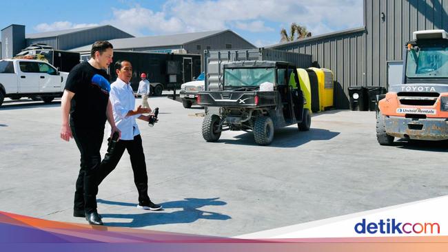 Used to meet Elon Musk, Jokowi’s shoes go viral to neighboring countries