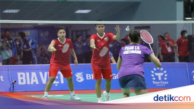 Apriyani/Fadia Win, Indonesia Vs Vietnam 1-1