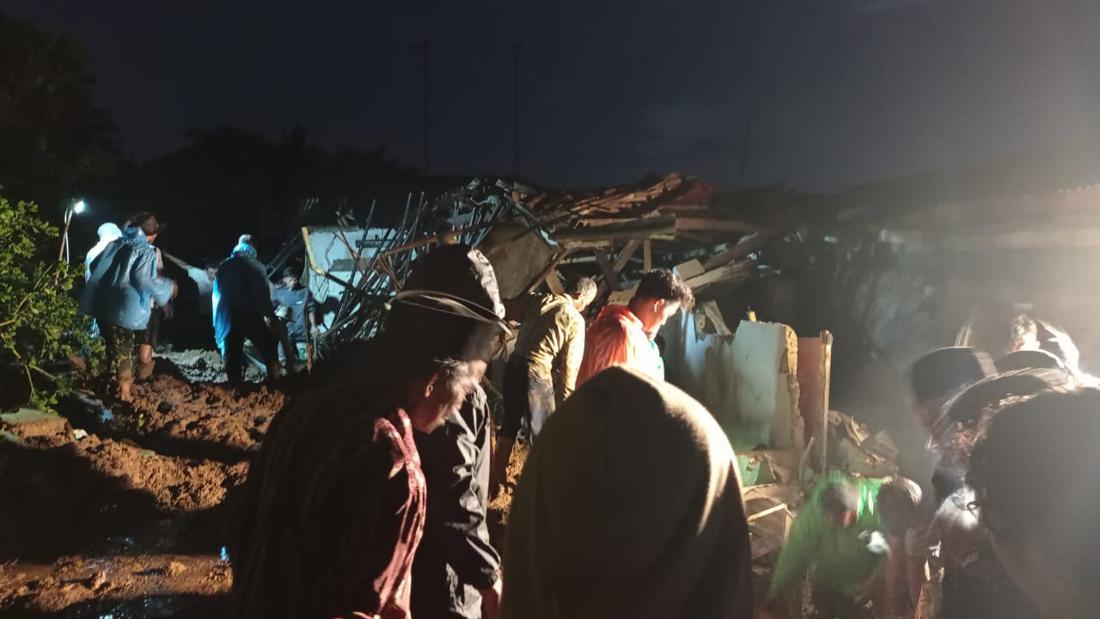 Longsor Timpa 2 Rumah Di Cijeruk Bogor, 4 Orang Tewas