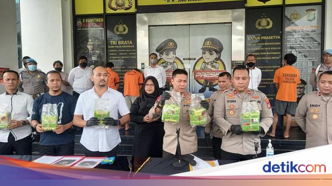 Polres Tangsel Gagalkan Peredaran Sabu Senilai Rp 9 M Dari Kurir Pengedar