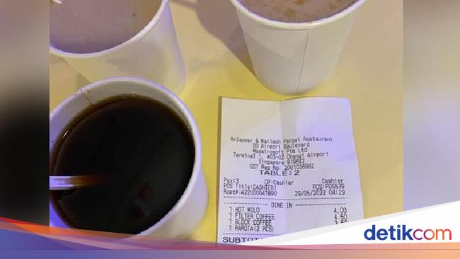 Get Price!  At the Airport a glass of Milo Rp. 42,000 makes this passenger upset