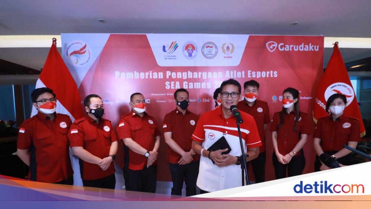 Atlet Esports Raih 6 Medali Sea Games 2021 Sandiaga Membanggakan