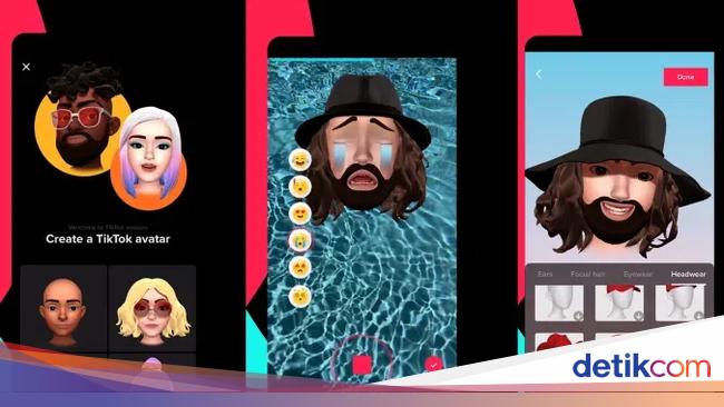 TikTok Releases Apple Memoji-like Avatar Features