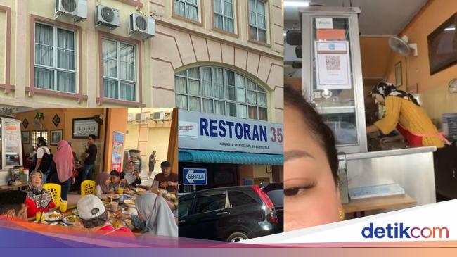 Stopped by a famous food stall, this visitor was shouted at by the owner of the shop