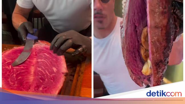 Netizens Criticized Salt Bae for Serve Raw Steak