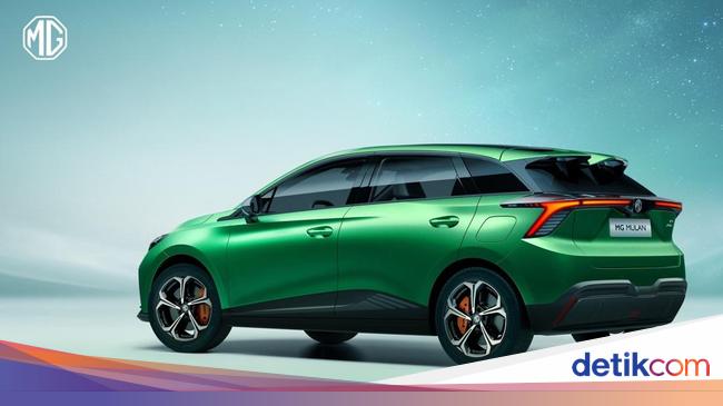 Sporty!  This is the appearance of the MG Electric Crossover that can cover a distance of 600 km