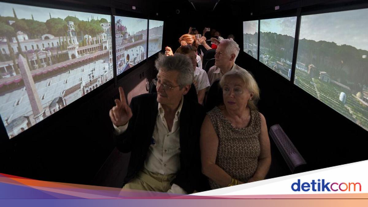 Jelajah Kota Roma Kuno dengan Virtual Bus di Italia, Mau Ikut?