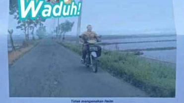 Polisi: Pemotor Kena Tilang E-TLE di Persawahan Sukoharjo Ngaku ...