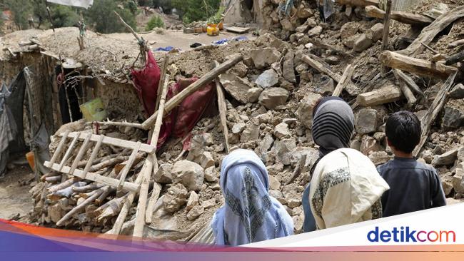 Foto Dampak Kerusakan Gempa Afghanistan Yang Tewaskan 1 000 Orang