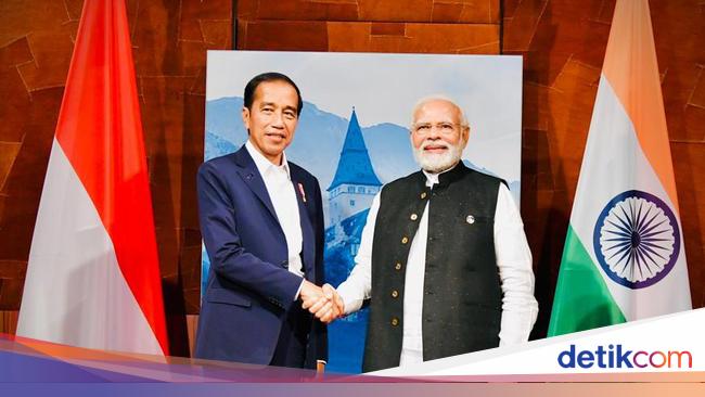 Jokowi meets India’s PM on the sidelines of the G7 summit, here’s what they discussed