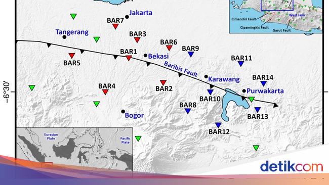 The Baribis Fault Can Make Jakarta Earthquake