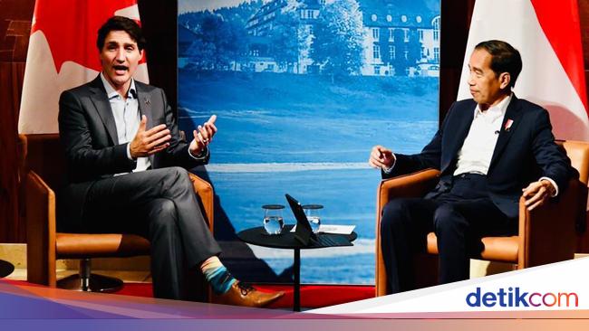 Jokowi meets Canadian Prime Minister and discusses economic cooperation