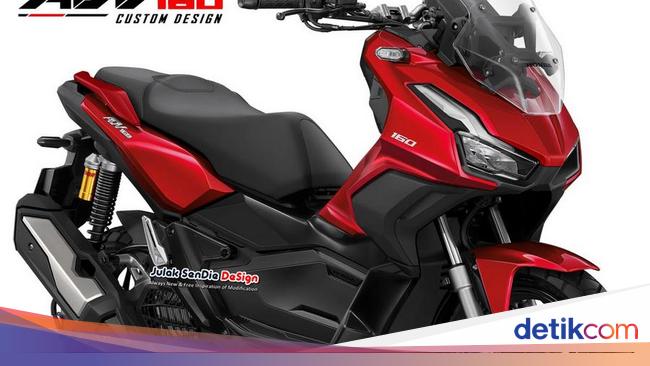 Gahar!  This is the Estimated Design of the All New Honda ADV 160