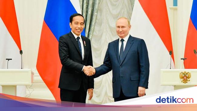 A series of Russian services for Indonesia that Putin reminded Jokowi