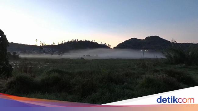 BMKG Reveals the Occurrence of the Ice Dew Phenomenon in Dieng