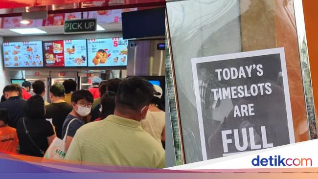 Dozens of KFC customers are furious because their fried chicken runs out during promotion