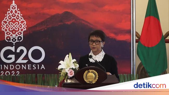 The Minister of Foreign Affairs Retno reveals that the long negotiations led to the declaration of the G20 leaders in Bali