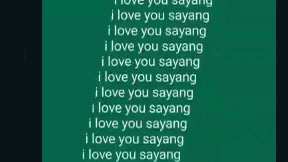Cara Buat Scrolling Text 'I Love You Sayang' di WhatsApp yang ...