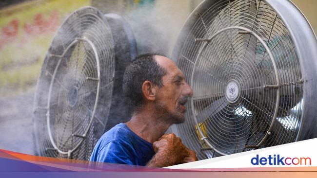 Eropa 'Dipanggang' Suhu Panas di Atas 40 Derajat Celsius