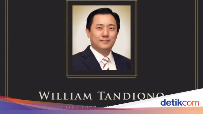 Sad News, William Tandiono Dato Sri Tahir’s Son-in-law Dies