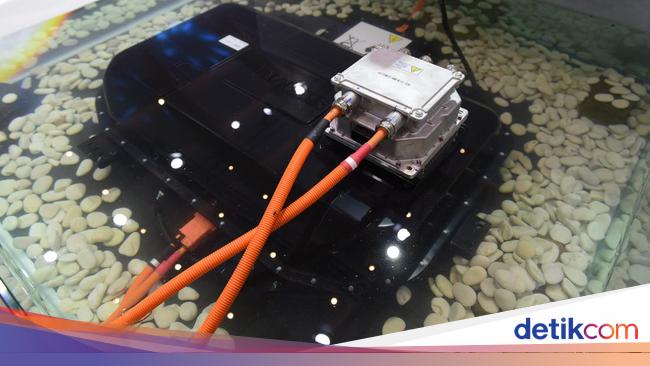 Wuling Air Ev Battery Burned to Soak, Safe Not Exploding and Electrocuting