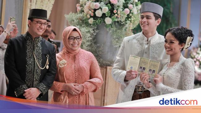 Anies Asks for Prayers So Tia-Ali Becomes a Sakinah, Mawadah, Warahmah Family