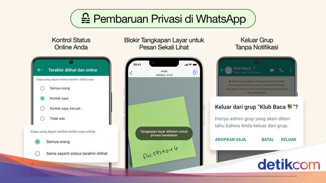 Fun!  WhatsApp users can leave groups without being found out