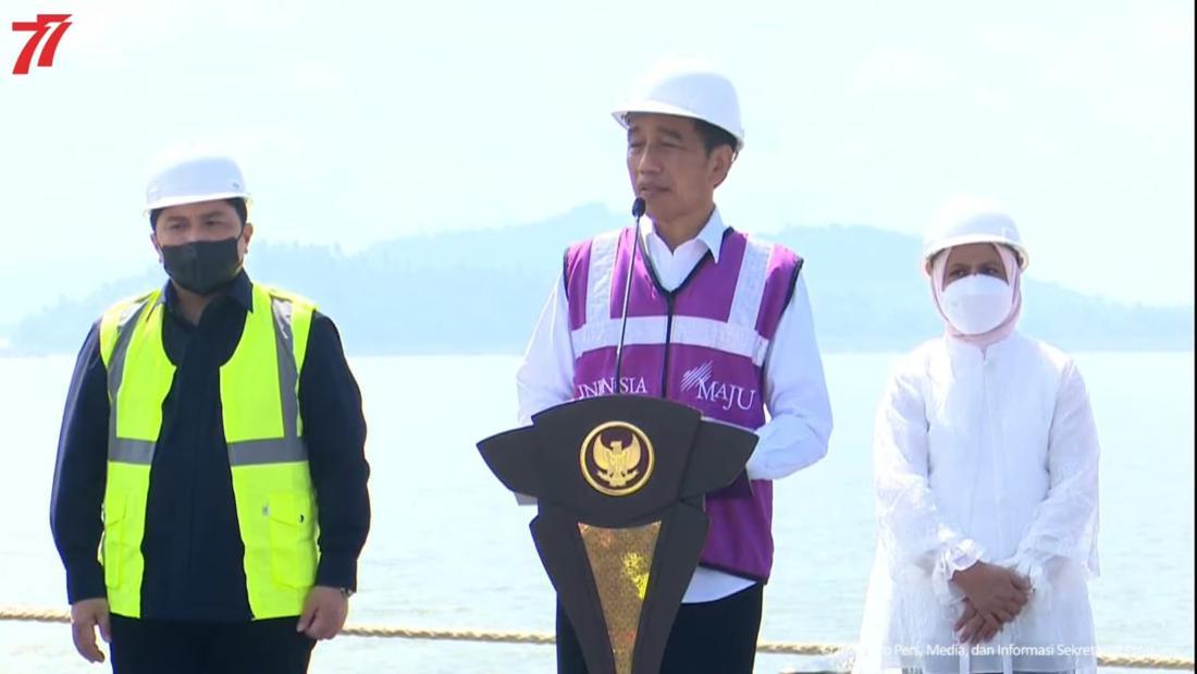 Jokowi Resmikan Terminal Kijing Di Pelabuhan Yang Namanya Masih Misterius