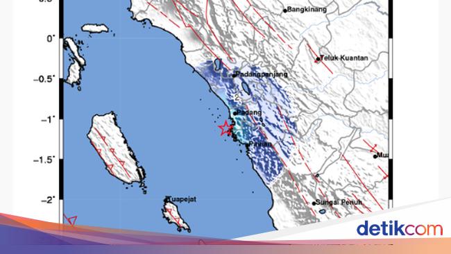 Gempa M4 4 Guncang Padang Ini Penjelasan Bmkg