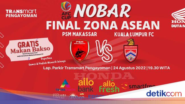 Nobar PSM Vs KLFC di Transmart Pengayoman Besok, Ada Bakso Gratis!