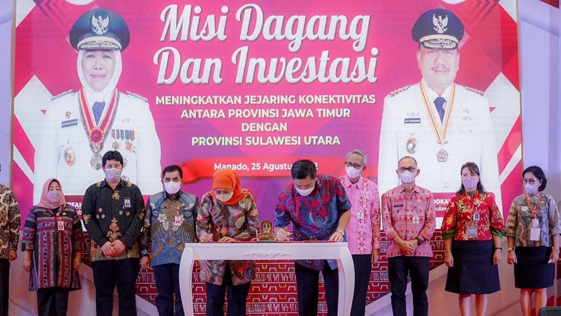 Misi Dagang Jatim-Sulteng Ukir Sejarah: Rp1,542 Triliun Terakumulasi, Khofifah Pimpin Penguatan Ekonomi Nasional Berkelanjutan
