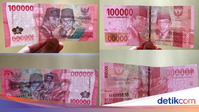 Beda Uang Rupiah Lama Dan Baru Yang Tiga Nolnya Hilang Saat Diterawang