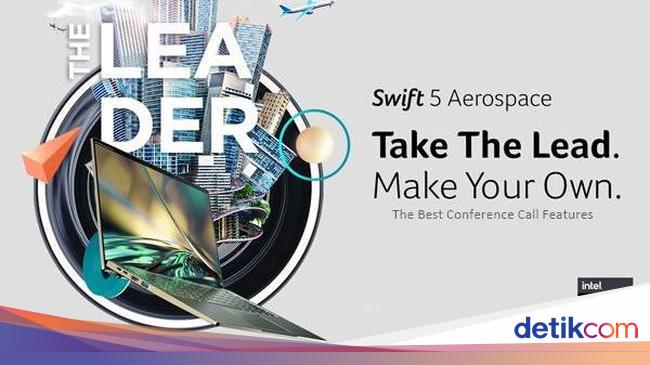 Acer Swift 5 Aerospace, Laptop Tipis dengan Spesifikasi Canggih