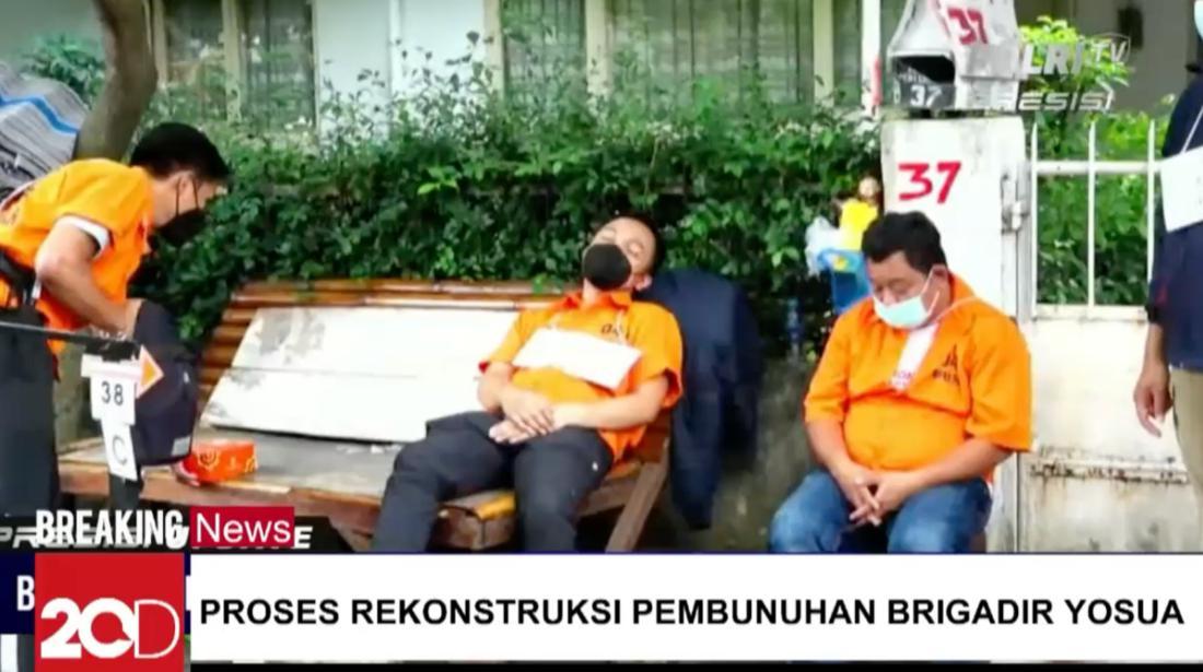 Mengenal Rekonstruksi Pada Kasus Pembunuhan Brigadir Yosua