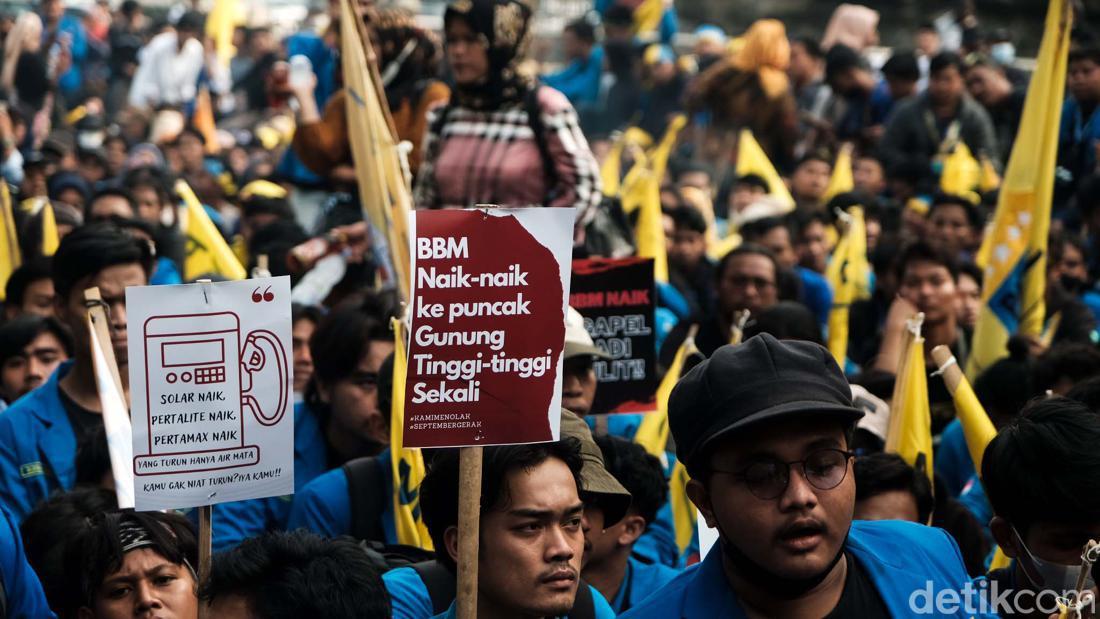 Titik-titik Demo Tolak Harga BBM Naik Di Jabodetabek