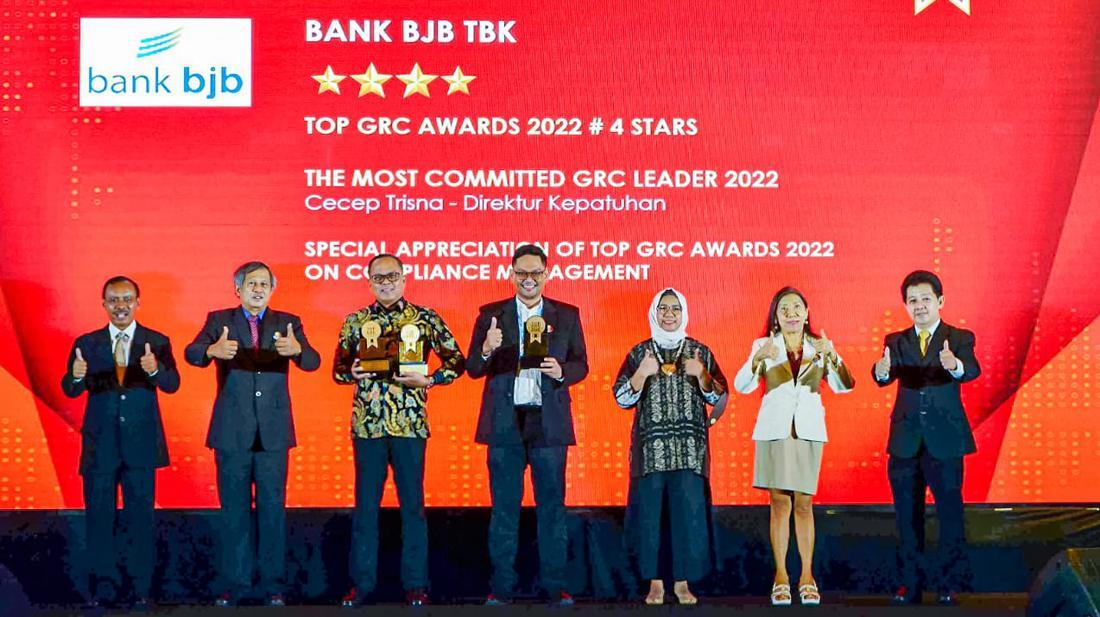 Bank Bjb Raih 3 Penghargaan Di TOP GRC AWARDS 2022