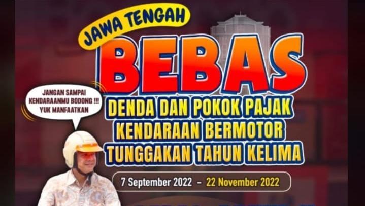 Kabar Gembira Lur! Ada Pemutihan Pajak Kendaraan Di Jateng Mulai Hari Ini