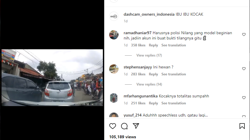 viral agya parkir di tengah jalan masukin beras ke bagasi lalu tancap gas jollynews